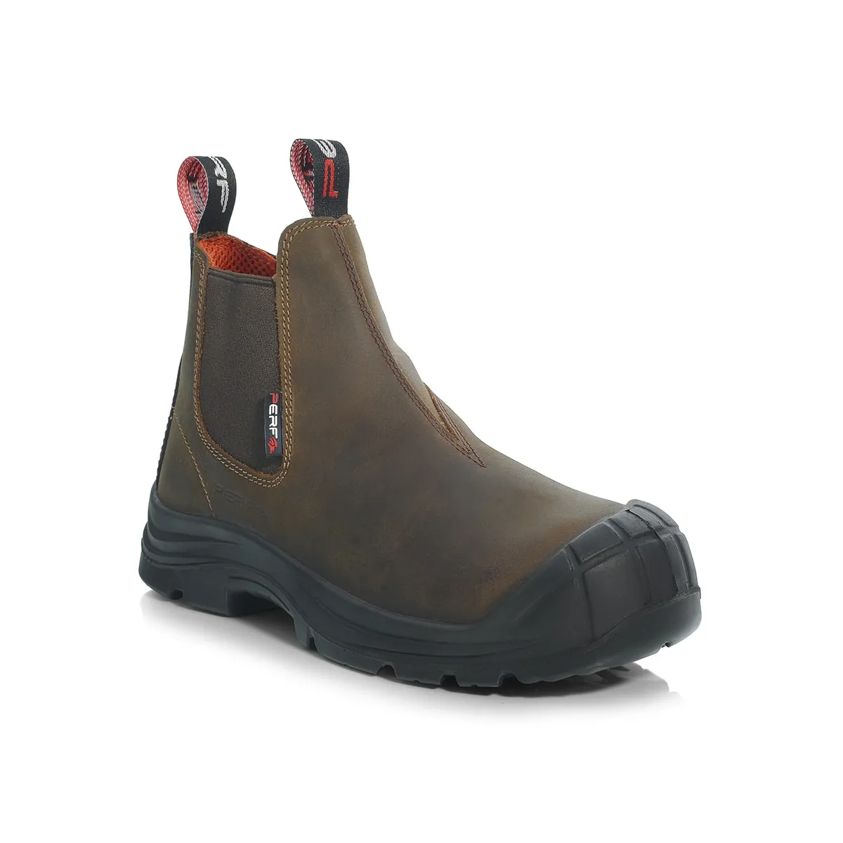Perf Dealer Pro Boot c/w Cap — Brown